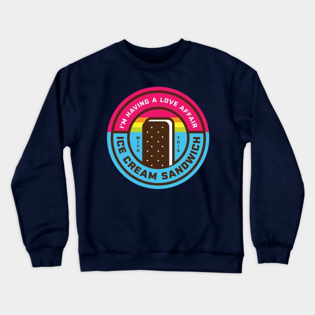 Ice Cream Sandwich - Arrested Development Crewneck Sweatshirt by PodDesignShop